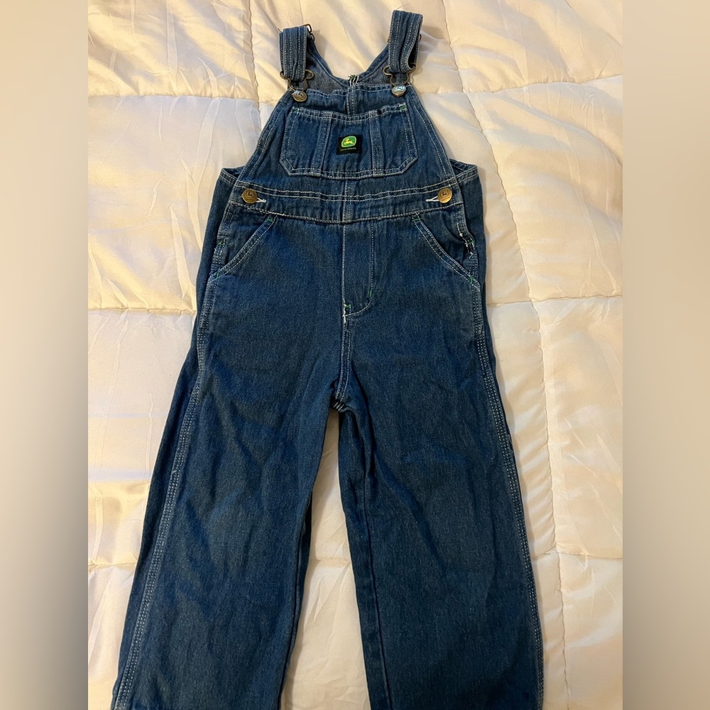 John Deere Kid's Jean Overalls Pre-Owner Size 4T